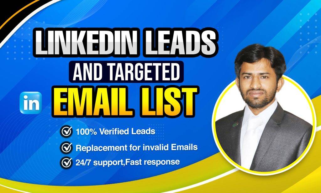 B2B Lead Generation services Targeted Email List