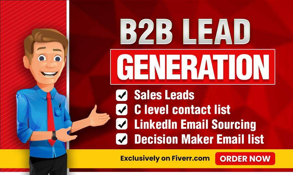 B2B Lead Generation Services | Increase Your Leads By Bishnu